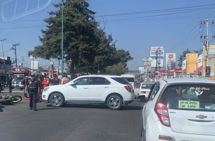  ARROLLAN A CICLISTA POR FALTA DE SEMÁFORO EN LA VIALIDAD ADOLFO LÓPEZ MATEOS
