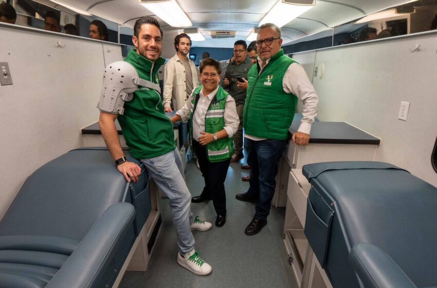  Con Bus de Vida, el Verde lleva la salud a las colonias que más lo necesitan