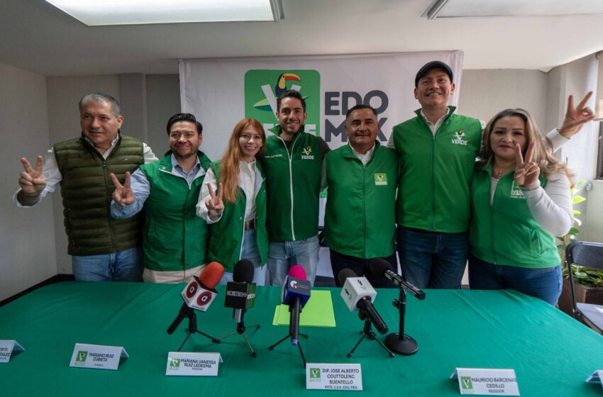  El crecimiento del PVEM continúa: se suman Mariana y Mariano Ruiz al proyecto Verde en Tultitlán