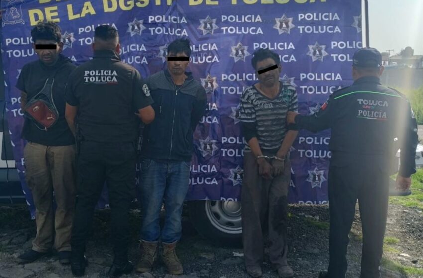  Frustra la Policía de Toluca robo a negocio y recupera botín de 400 mil pesos
