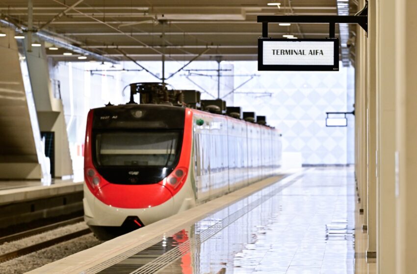  Listo para inaugurarse el Tren Suburbano al AIFA
