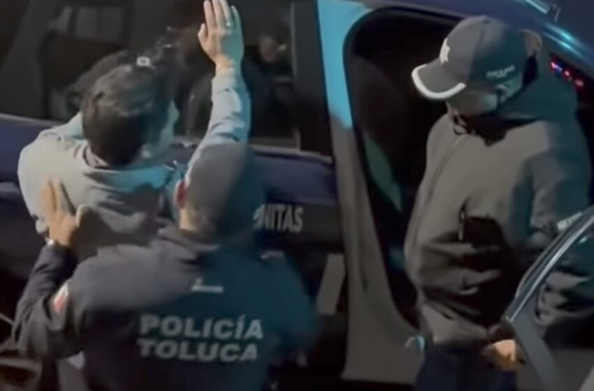  Da de baja Gobierno de Toluca a dos policías por abuso captado en video