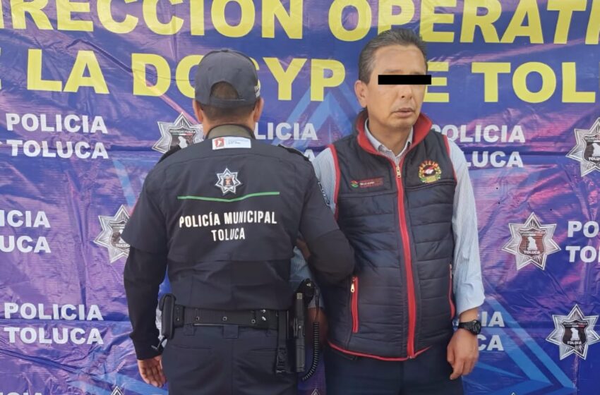  Detienen a presunto falso inspector por exigir dinero a comerciante