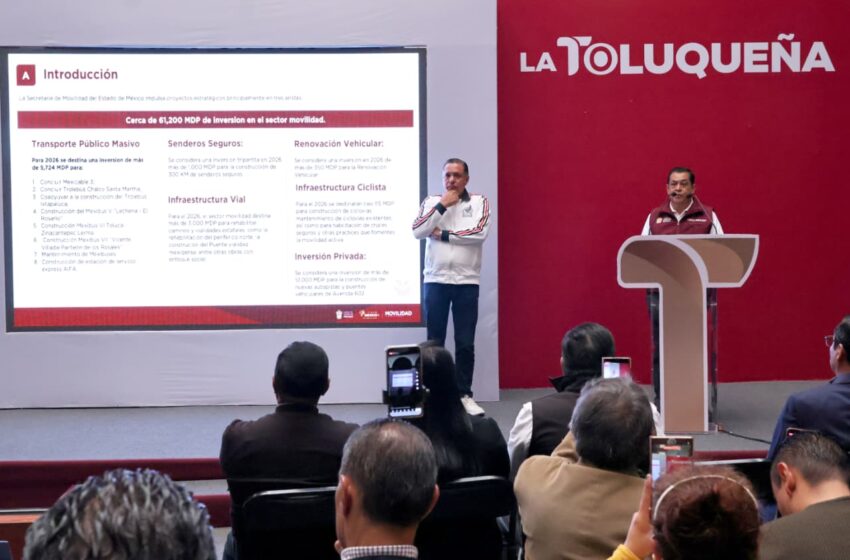  Toluca se prepara para una transformación vial: anuncian puente peatonal, nuevas obras y un Mexibús para la capital