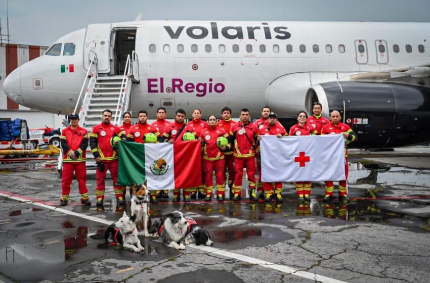  Cruz Roja Mexicana despliega equipo de rescate a Venezuela tras los sismos