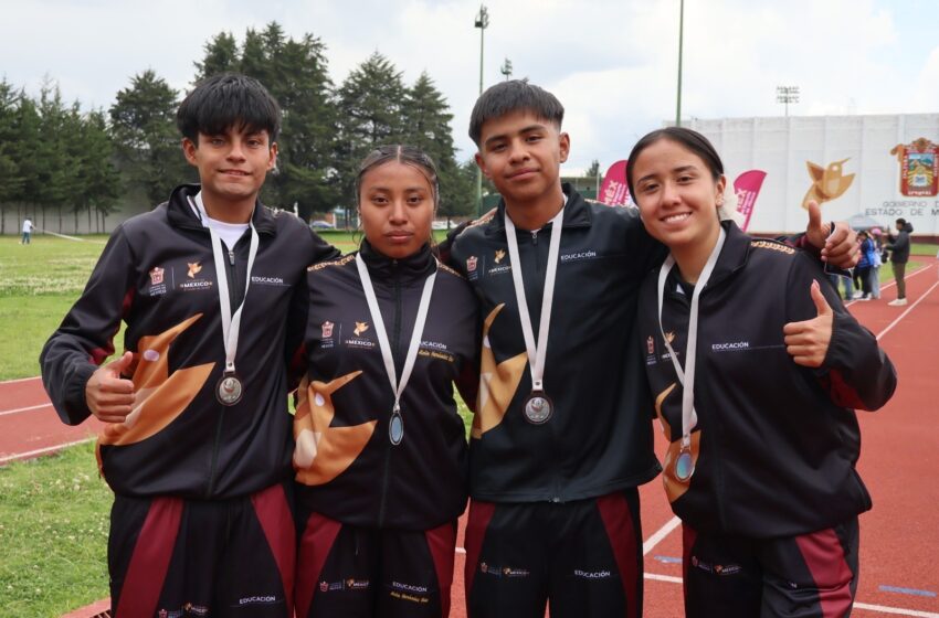  Conquistan deportistas del EdoMéx cinco medallas en atletismo durante Campeonato Nacional Deportivo para Sordos