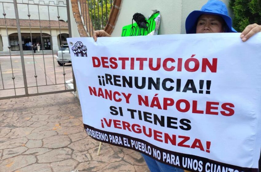  FGJEM FORMULA IMPUTACIÓN CONTRA LA PRESIDENTA DE TENANCINGO NANCY NÁPOLES POR LA PRESUNTA SIMULACIÓN DE SU SECUESTRO