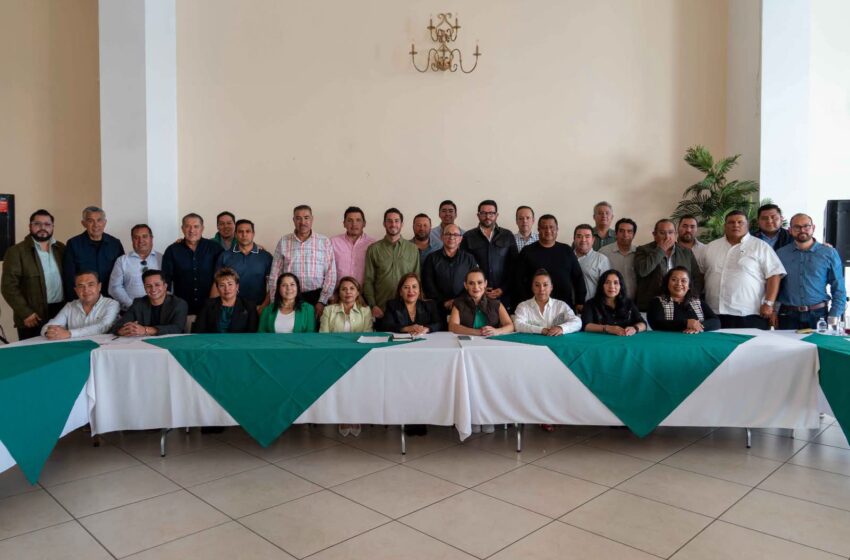  Pepe Couttolenc reúne a alcaldes del PVEM para fortalecer el trabajo rumbo a 2027   