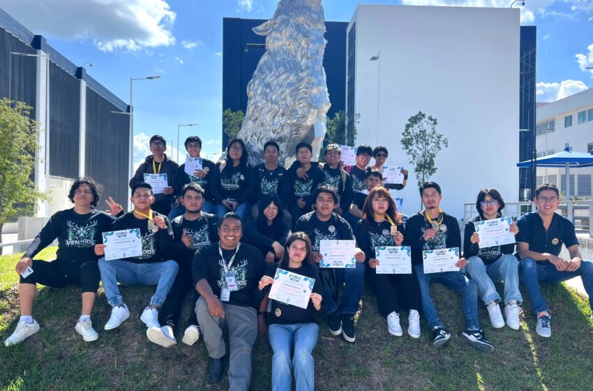  Estudiantes del Tecnológico de San Felipe del Progreso ponen en la cima al EdoMéx con tres primeros lugares en Torneo Regional de robótica