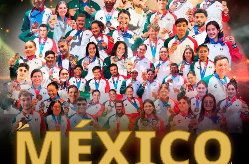  México rompe récord histórico y alcanza 407 medallas en los Centroamericanos
