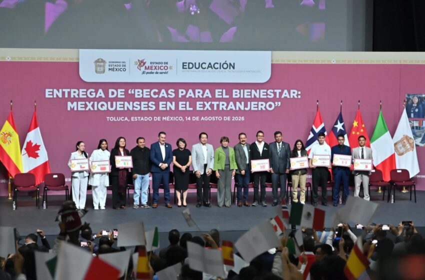  Reconoce gobernadora respaldo del Congreso a estudiantes mexiquenses