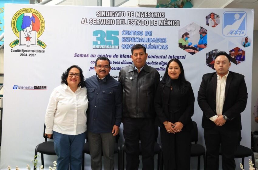 CEsO cumple 35 años brindando atención odontológica a maestras, maestros y sus familias