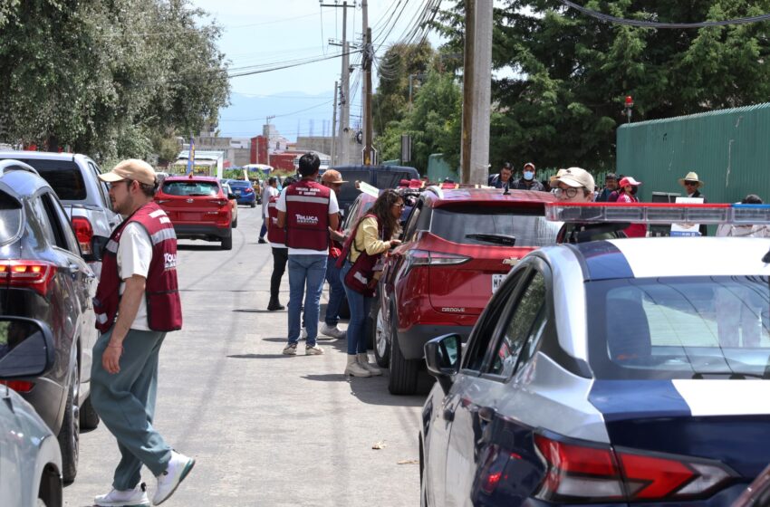  EN TOLUCA CONTINÚAN OPERATIVOS DE RETIRO DE VEHÍCULOS EN ZONA DE HOSPITALES