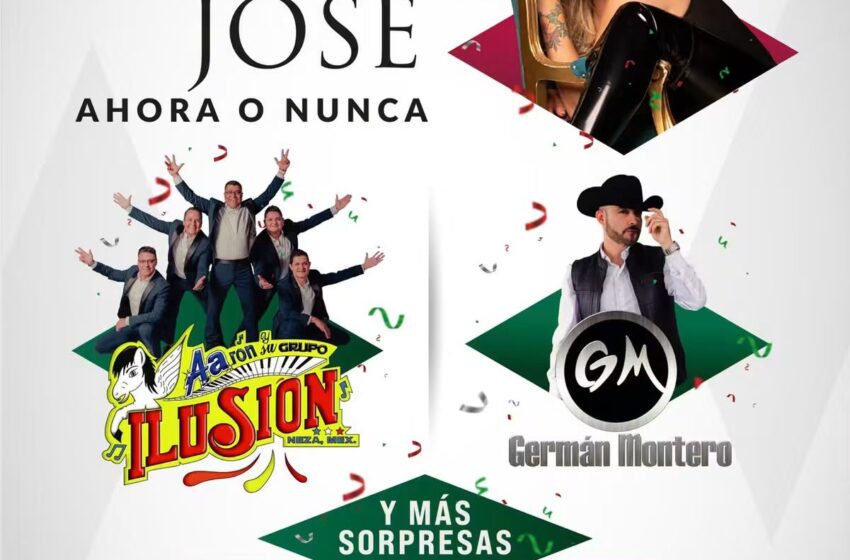  TOLUCA PREPARA UNA NOCHE DE FIESTA PATRIA CON MARÍA JOSÉ, ILUSIÓN Y GERMÁN MONTERO