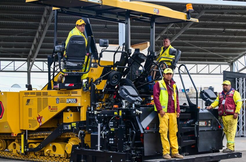  ¡ADIOS A LOS BACHES… OTRA VEZ! Edoméx presume maquinaria de más de $80 MILLONES