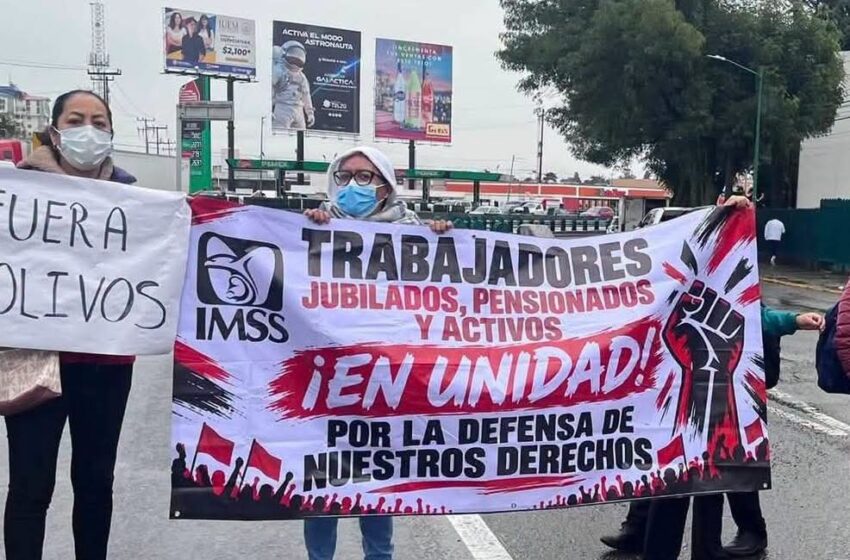  “NO SE VAYAN A ENFERMAR PORQUE NO HAY MATERIAL”! TRABAJADORES DEL IMSS PROTESTAN EN 17 ESTADOS