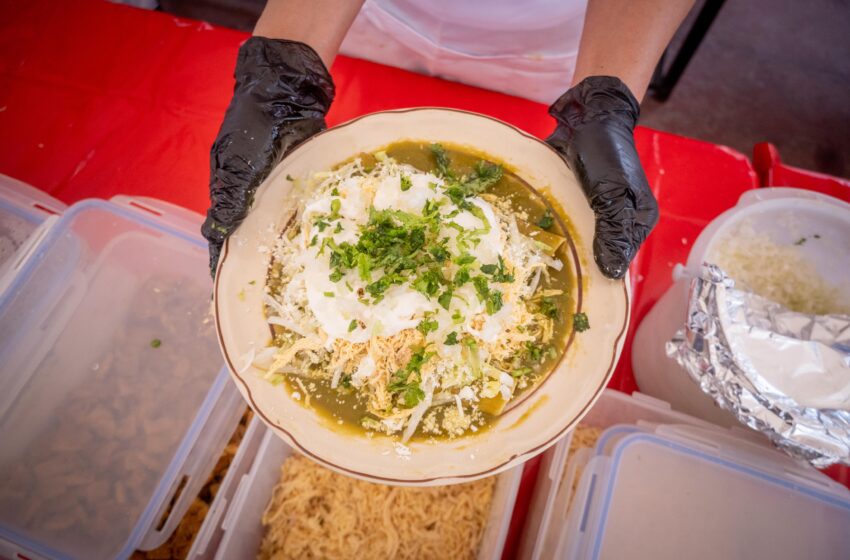  Sabor, tradición y baile sonidero; arranca la Feria de la Enchilada en San Buenaventura