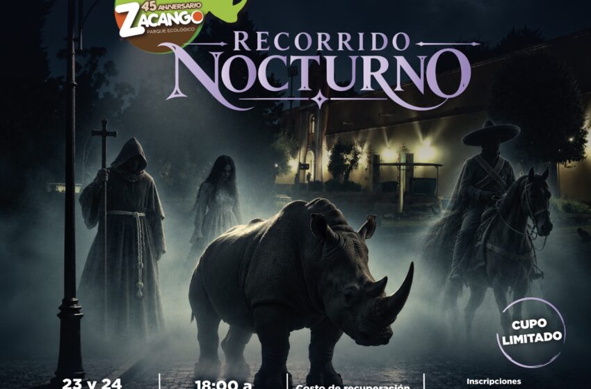  ¡Noches de misterio en Zacango! Disfruta de las leyendas que guarda el Parque Ecológico entre sus muros